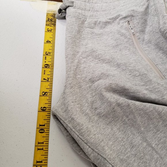 Alo Yoga Womens Pull On Sweatpants Size S Gray Tapered Leg Mid Rise Drawstring - Picture 7 of 10